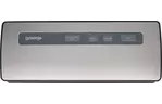 Gorenje Вакуумный упаковщик VS120ES/электронное упр/120 Вт./ф-ция запайки и вакуумирования/серебристый