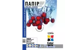 Бумага ColorWay 10x15 (ПШГ260-50) (PSI2600504R) - Фото