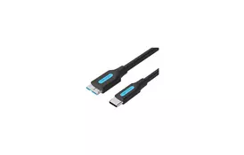 Дата кабеля USB-C to Micro BM 0.5m 2A Vention (CQABD) - Фото