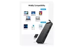 Концентратор Vention USB 3.1 Type-C to 4xUSB 3.0 Active Black (TGKBB)