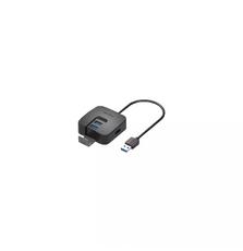 Концентратор Vention USB 3.0 to 4xUSB 3.0 + MicroUSB black (CHBBB)