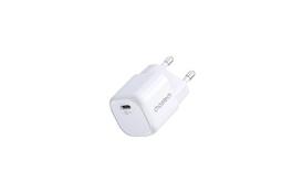 Зарядний пристрій Choetech 1хUSB-C 30W PD QC3.0 PD5007 white (PD5007-EU-WH) - Фото