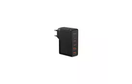 Зарядний пристрій Baseus 2xUSB 100W GaN (2xUSB-C+2xUSB-A) black (CCGAN2P-L01) - Фото