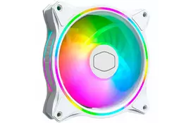 Кулер к корпусу CoolerMaster MASTERFAN MF120 HALO WHITE EDITION (MFL-B2DW-18NPA-R1) - Фото