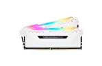Модуль памяти для компьютера DDR4 16GB (2x8GB) 3600MHz Vengeance RGB Pro White Corsair (CMW16GX4M2D3600C18W)