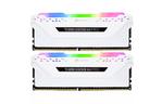 Модуль памяти для компьютера DDR4 16GB (2x8GB) 3600MHz Vengeance RGB Pro White Corsair (CMW16GX4M2D3600C18W)