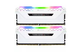 Модуль памяти для компьютера DDR4 16GB (2x8GB) 3600MHz Vengeance RGB Pro White Corsair (CMW16GX4M2D3600C18W) - Фото