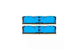Модуль памяти для компьютера DDR4 16GB (2x8GB) 3200 MHz IRDM Blue Goodram (IR-XB3200D464L16SA/16GDC) - Фото