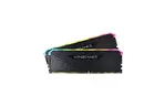 Модуль памяти для компьютера DDR4 16GB (2x8GB) 3600MHz Vengeance RGB RS Black Corsair (CMG16GX4M2D3600C18)