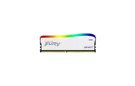 Модуль памяти для компьютера DDR4 16GB 3200MHz Beast White RGB SE Kingston Fury (ex.HyperX) (KF432C16BWA/16) - Фото