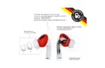 Наушники BeatBox PODS PRO 1 Wireless Charging White-Red (bbppro1wcwr)