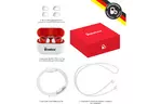 Наушники BeatBox PODS PRO 1 Wireless Charging White-Red (bbppro1wcwr)