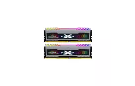 Модуль пам'яті для комп'ютера DDR4 32GB (2x16GB) 3200 MHz XPOWER Turbine RGB Silicon Power (SP032GXLZU320BDB) - Фото