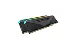 Модуль памяти для компьютера DDR4 16GB (2x8GB) 3600MHz Vengeance RGB Pro RT Black Corsair (CMN16GX4M2Z3600C16)