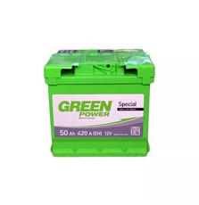 Аккумулятор автомобильный GREEN POWER Standart 50Ah (+/-) (420EN) (22354)