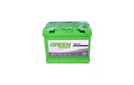 Аккумулятор автомобильный GREEN POWER Standart 60Ah Ев (-/+) (540EN) (22358) - Фото