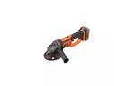 Шлифовальная машина Black&Decker 18V, 4Ah, 125 мм, 8600 об/мин (BCG720M1)