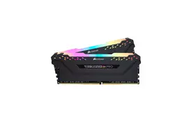 Модуль пам'яті для комп'ютера DDR4 64GB (2x32GB) 3200 MHz Vengeance RGB Pro Corsair (CMW64GX4M2E3200C16) - Фото