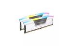 Модуль памяти для компьютера DDR5 32GB (2x16GB) 5200 MHz Vengeance RGB White Corsair (CMH32GX5M2B5200C40W)