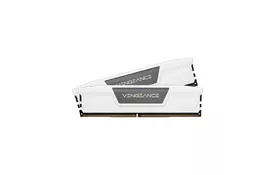 Модуль памяти для компьютера DDR5 32GB (2x16GB) 5600 MHz Vengeance White Corsair (CMK32GX5M2B5600C36W) - Фото
