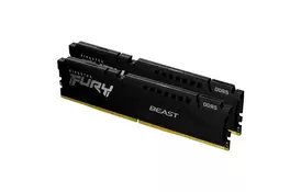 Модуль памяти для компьютера DDR5 16GB (2x8GB) 6000 MHz Beast Kingston Fury (ex.HyperX) (KF560C36BBEK2-16) - Фото