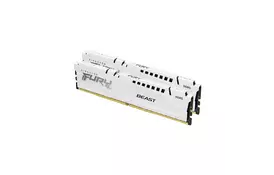 Модуль пам'яті для комп'ютера DDR5 32GB (2x16GB) 5200 MHz Beast EXPO White Kingston Fury (ex.HyperX) (KF552C36BWEK2-32) - Фото Модуль пам'яті для комп'ютера DDR5 32GB (2x16GB) 5200 MHz Beast EXPO White Kingston Fury (ex.HyperX) (KF552C36BWEK2-32) - Фото