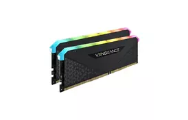 Модуль пам'яті для комп'ютера DDR4 64GB (2x32GB) 3200 MHz Vengeance RGB RS Corsair (CMG64GX4M2E3200C16) - Фото
