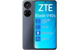Мобильный телефон ZTE Blade V40S 6/128GB Black - Фото