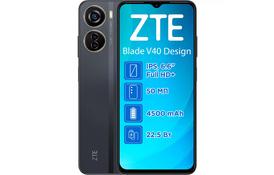 Мобильный телефон ZTE Blade V40 Design 6/128GB Black - Фото