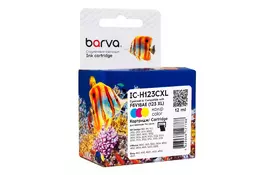 Картридж Barva HP 123XL червоний/F6V18AE, 12 мл (IC-H123CXL) - Фото