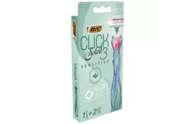 Бритва Bic Click 3 Soleil Sensitive с 2 сменными картриджами (3086123644953) - Фото