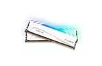 Модуль памяти для компьютера DDR4 16GB (2x8GB) 3600 MHz Redline Lumina RGB White Mushkin (MLB4C360JNNM8GX2)
