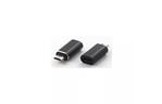 Переходник Lightning (female) to microUSB (male) black Dengos (ADP-012)