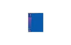 Папка з файлами Economix А4 з 40 файлами, синя (E30604-02) - Фото