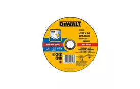 Круг відрізний DeWALT EXTREME, нержавіюча сталь/листовий метал, 180х1.6х22.23 мм (DT43908) - Фото