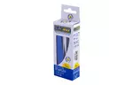 Степлер Buromax RUBBER TOUCH №10,12 листов 107х25х54 мм, синий (BM.4128-02)
