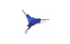 Ключ велосипедний Velotrade Y- 4/5/6 Ken Tech KL-9736B (INS-490) - Фото