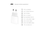 Зарядное устройство для Armorstandart AMHJ83 20W USB-C Power Adapter White (ARM58528)