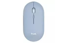 Мышка Trust Puck Wireless/Bluetooth Silent Blue (24126) - Фото