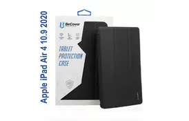 Чехол для планшета BeCover Tri Fold Soft TPU Silicone Apple iPad Air 4 10.9 2020/2021 Black (706869) - Фото