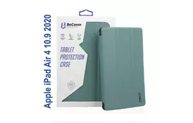 Чохол до планшета BeCover Direct Charge Pen mount Apple Pencil Apple iPad Air 4 10.9 2020/2021 Dark Green (706793) - Фото