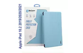 Чехол для планшета BeCover Tri Fold Soft TPU mount Apple iPad 10.2 2019/2020/2021 Light Blue (706747) - Фото
