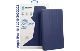 Чехол для планшета BeCover Soft Edge BeCover Apple iPad 10.2 2019/2020/2021 Deep Blue (709180) - Фото