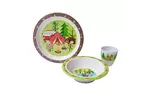 Набор туристической посуды Gimex Tableware Kids 3 Pieces 1 Person Adventure (6965570)