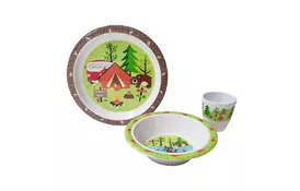 Набор туристической посуды Gimex Tableware Kids 3 Pieces 1 Person Adventure (6965570) - Фото