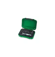 Набор бит Toptul с трещоткой 1/4