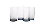 Набор туристической посуды Gimex стакана кемпинговые Longdrink Glass Colour 4 Pieces 4 Person Sky (6910186)
