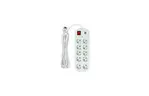 Сетевой фильтр питания PowerPlant 5м, 10 розеток, USB, евро, 100% медь (YS-N6065/5) (EX610556)