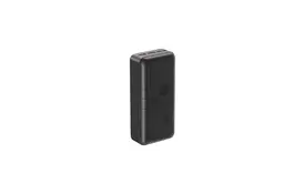 Батарея универсальная XO 30000mAh, PD/20W, QC3.0/22.5W, Input(Type-C,MicroUSB), Output(2*USB,Type-C), Black (XO-PR189B/29189) - Фото