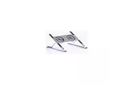 Подставка для ноутбука XoKo NST-101 Aluminium с активным охлаждением Silver (XK-NST-101-SL) - Фото